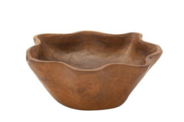 Picture of 650-015 Teak Root Rustic Bowl 