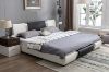 Picture of [FLOOR MODEL CLEARANCE] VANCOUVER Queen Bed Frame (Black & White)