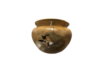 Picture of 650-017 D23 Teak Wood Handmade Decorative Bowl