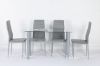 Picture of [FLOOR MODEL CLEARANCE] BEXLEY 120 5PC Dining Set *Grey