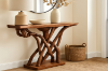 Picture of ROOTRA 90 Handcrafted Teak Root Console Table 