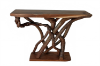 Picture of ROOTRA 90 Handcrafted Teak Root Console Table 