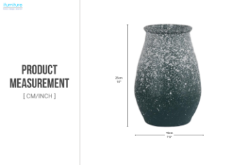 Picture of 363-019 Speckled Glaze Ceramic Vase
