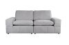 Picture of LUXEON Sectional Modular Sofa Range with Ottoman & Storage Console Hidden Cup Holders & Wireless Charging & USB Ports