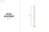 Picture of BALBOA Coat Rack With Stone Base 