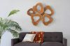 Picture of 650-024 Teak Root Wall Sculpture – Handcrafted Natural Wooden Wall Art