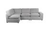 Picture of LUXEON Sectional Modular Sofa Range - 4PC Chaise Facing Right Combo Set (LAF Armchair + Armlessx2 + Corner)