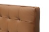 Picture of AUGUSTA Genuine Leather Bed Frame in King Size (Brown)