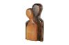 Picture of 650-010 Hand-Carved Teak Root Couple Statue (25cmx 38cm)
