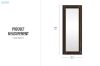 Picture of 339-052 H169 Stand Mirror