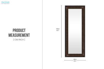 Picture of 339-052 H169 Stand Mirror
