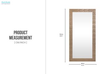 Picture of 339-048 H166 Wall Mirror