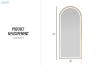 Picture of 339-020 H160 Golden Arch Mirror with LED Light