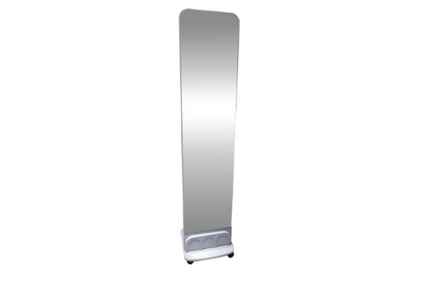 Picture of AURELA H172 Movable Mirror With 2-Tier Shelves and Wheels