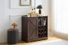 Picture of KENZO 80 One-Door Storage Wine Cabinet/Buffet (Espresso)