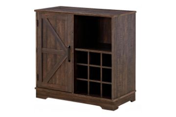 Picture of KENZO 80 One-Door Storage Wine Cabinet/Buffet (Espresso)