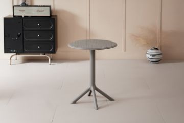 Picture of FLORINA H75 Round Dining Table - UV, Water & Moisture Resistance (Grey)