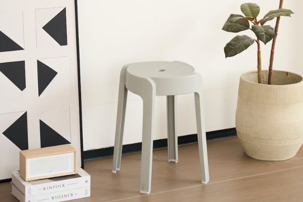 Picture of NAXOS Stackable Stool (Grey)