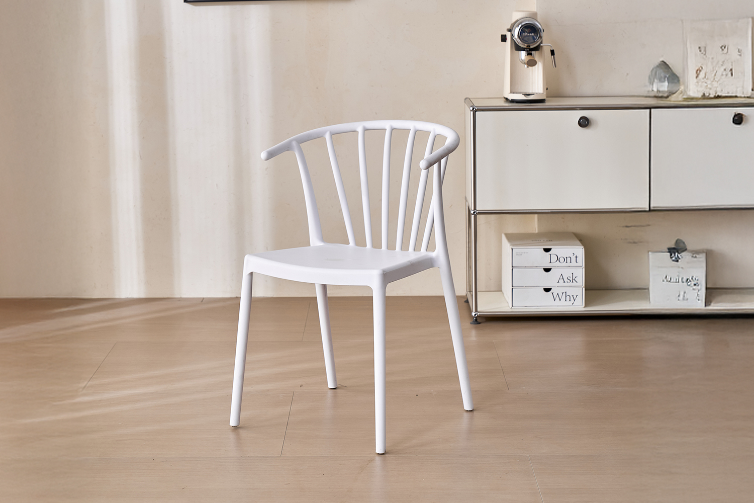 ZELMA Dining Chair - UV, Water & Moisture Resistance (White)