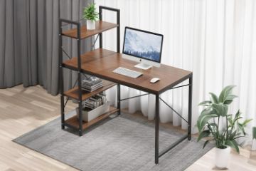 Picture of SHELTON 120 Desk with Shelf