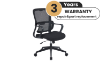 Picture of WELLS Mid Back Office Chair (Black)