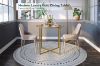 Picture of OTIS D68 Tempered Glass Top Dining/Bar Table (Golden)