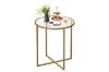Picture of OTIS D68 Tempered Glass Top Dining/Bar Table (Golden)
