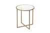 Picture of OTIS D68 Tempered Glass Top Dining/Bar Table (Golden)