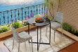 Picture of OTIS D68 Tempered Glass Top Dining/Bar Table (Black)