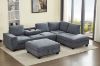 Picture of OSAKA Sectional Sofa (Grey) - Storage Ottoman Only