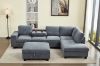Picture of OSAKA Sectional Sofa (Grey) - Storage Ottoman Only