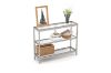 Picture of JOSEF 90 Tempered Glass Console Table with 3 Tiers