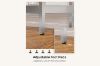 Picture of JOSEF 90 Tempered Glass Console Table with 3 Tiers
