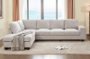 Picture of OSAKA Sectional Sofa (Light Color) - Chaise Facing Right with Ottoman