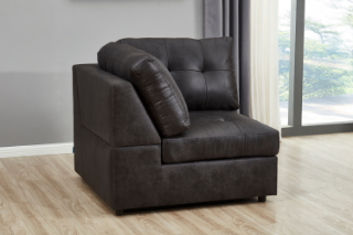 Picture of AUSTEN Foil-Printed Fabric Modular Sectional Sofa Range - Corner Facing Left