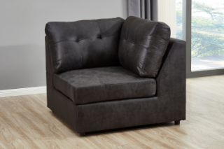Picture of AUSTEN Foil-Printed Fabric Modular Sectional Sofa Range - Corner Facing Right