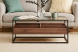 Picture of GLACIER 110 Tempered Glass Top Coffee Table