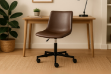 Picture of HALLE Height Adjustable Office Chair(Dark Brown)