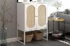 Picture of FRIDA 2-Door Rattan High Sideboard/Storage Cabinet