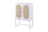 Picture of FRIDA 2-Door Rattan High Sideboard/Storage Cabinet