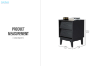 Picture of NARDI 2-Drawer Bedside Table