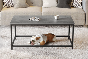 Picture of GASTON 80 Coffee Table (Grey)