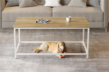 Picture of GASTON 80 Coffee Table (Oak Colour)