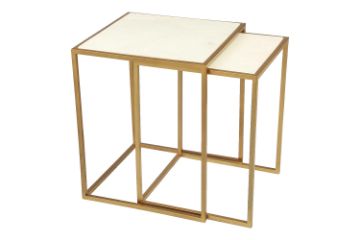 Picture of SERENE Square and Rectangular Nesting Side Table Set