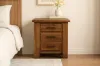 Picture of FLINDERS 3-Drawer Solid Pine Wood Bedside Table