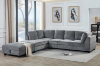 Picture of LIBERTY PREMIUM Sectional Sofa with Storage Ottoman (Sandstone)