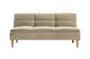 Picture of PASHA 3 Seater Sofa Bed (Light Brown)