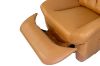 Picture of SANO 360° Swivel Manual Recliner Lounge Chair with Mobile Holder (Orange)