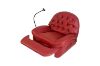 Picture of SANO 360° Swivel Manual Recliner Lounge Chair with Mobile Holder (Burgundy)