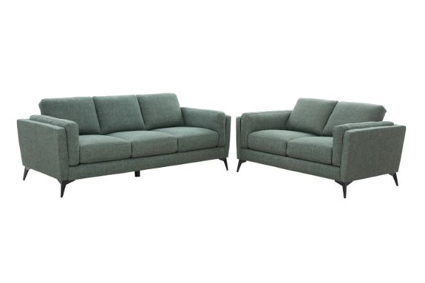 Picture of MARLOW 3/2 Seater Fabric Sofa Range (Moss Green)